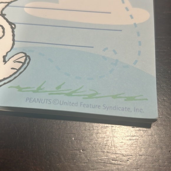 Snoopy Note Pad Vintage Peanuts Paper - Picture 2 of 3